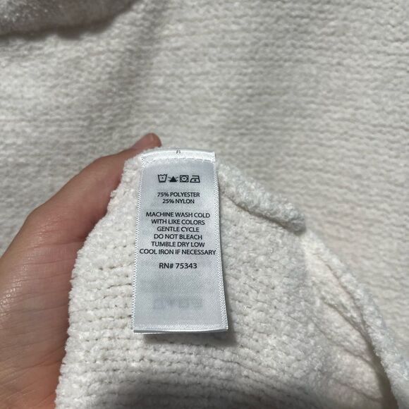 Cynthia Rowley Cream Ivory Colored Soft Cozy Sweater S - Picture 4 of 6